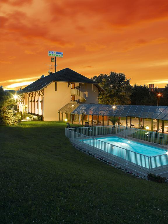Albhotel Grill Alby-sur-Cheran Buitenkant foto